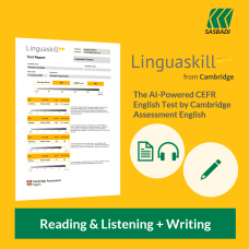 Cambridge Linguaskill Reading & Listening + Writing English Proficiency Test